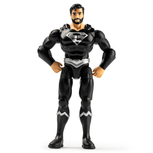 Spin Master - Superman (Black suit) with 3 Mystery Accessories - 4" Action Figure