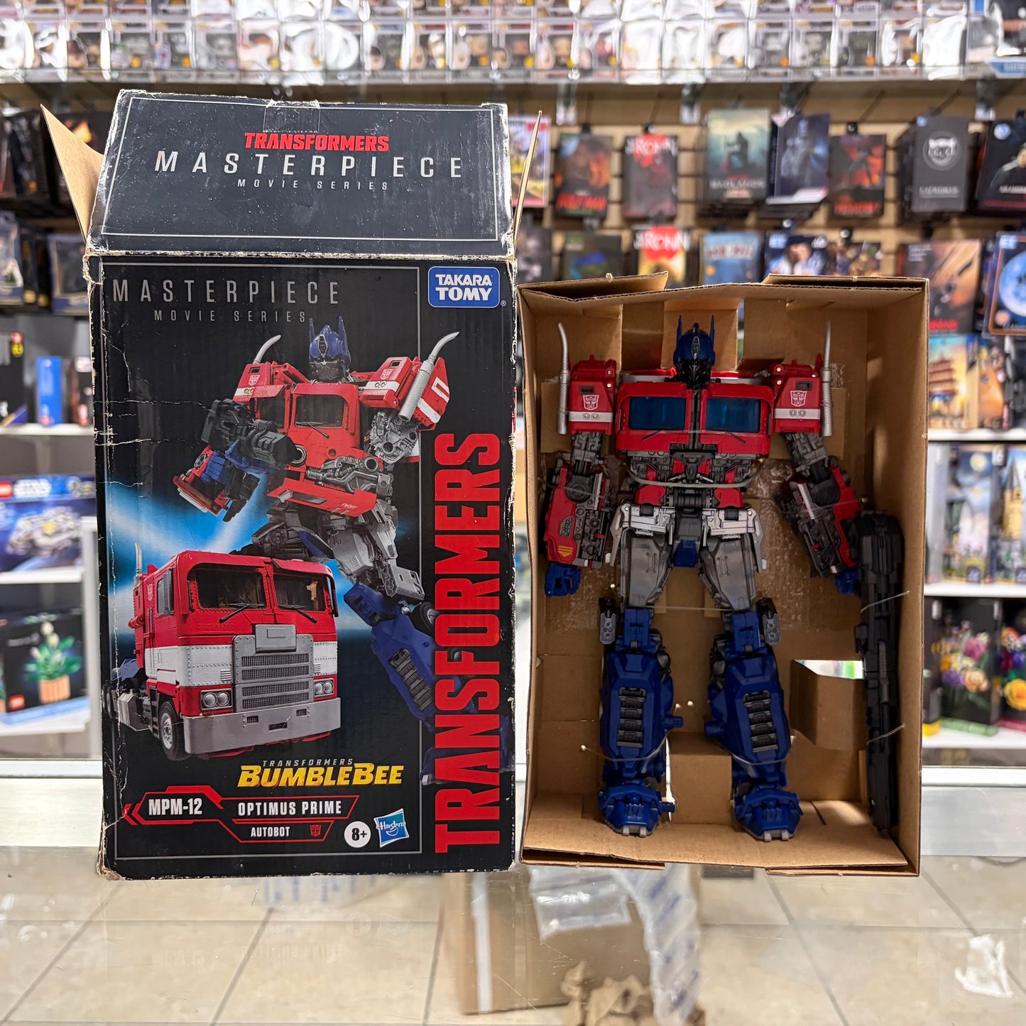 TRANSFORMERS MASTERPIECE MPM-12 BB OPTIMUS ACTION FIGURE RE-RUN