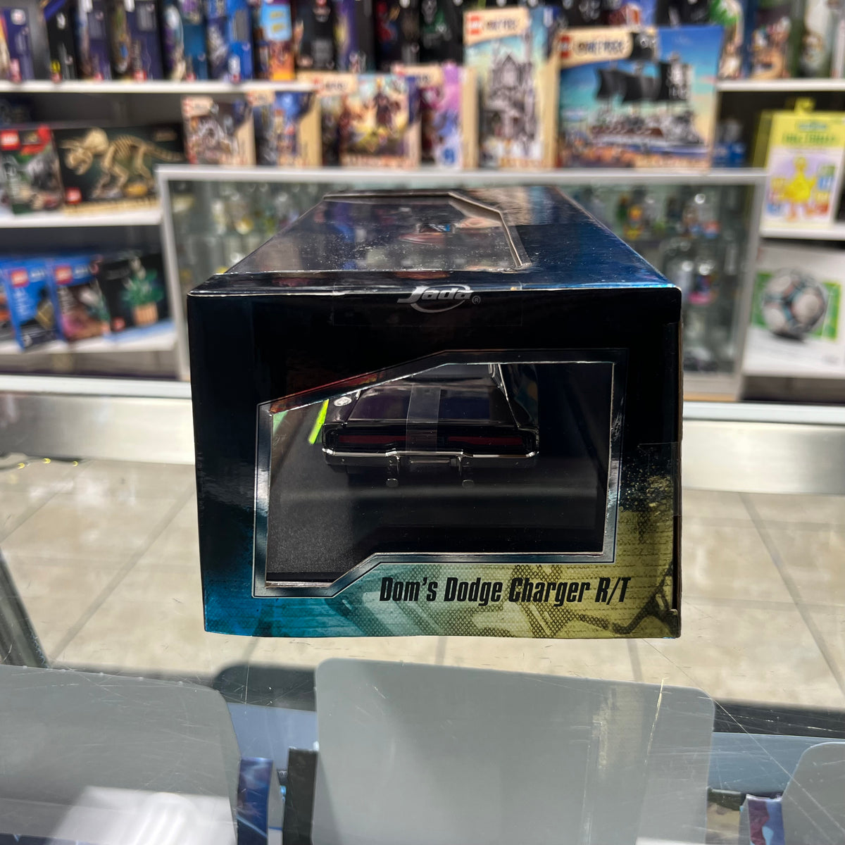Jada - Fast and Furious - Dom's Dodge Charger R/T (Limited Chrome Edition) - 1:24 Scale Die-Cast Metal Car