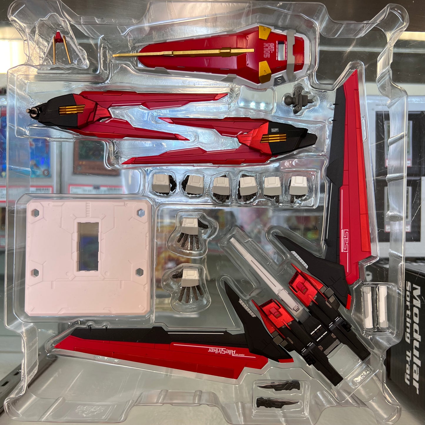 Bandai Metal Build Gundam SEED Aile Strike Gundam Figure (OPEN BOX)