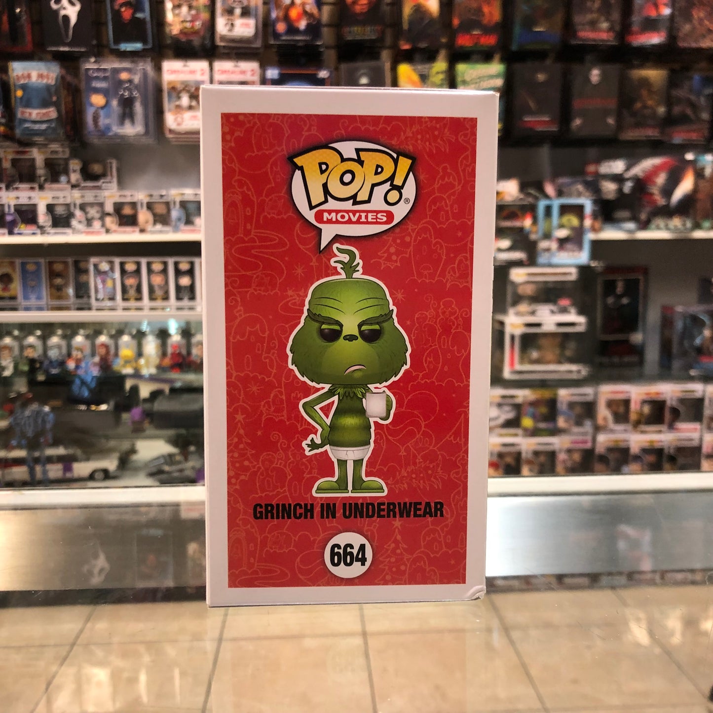 Funko Pop! Movies - The Grinch - Grinch in Underwear (Gamestop) - 664