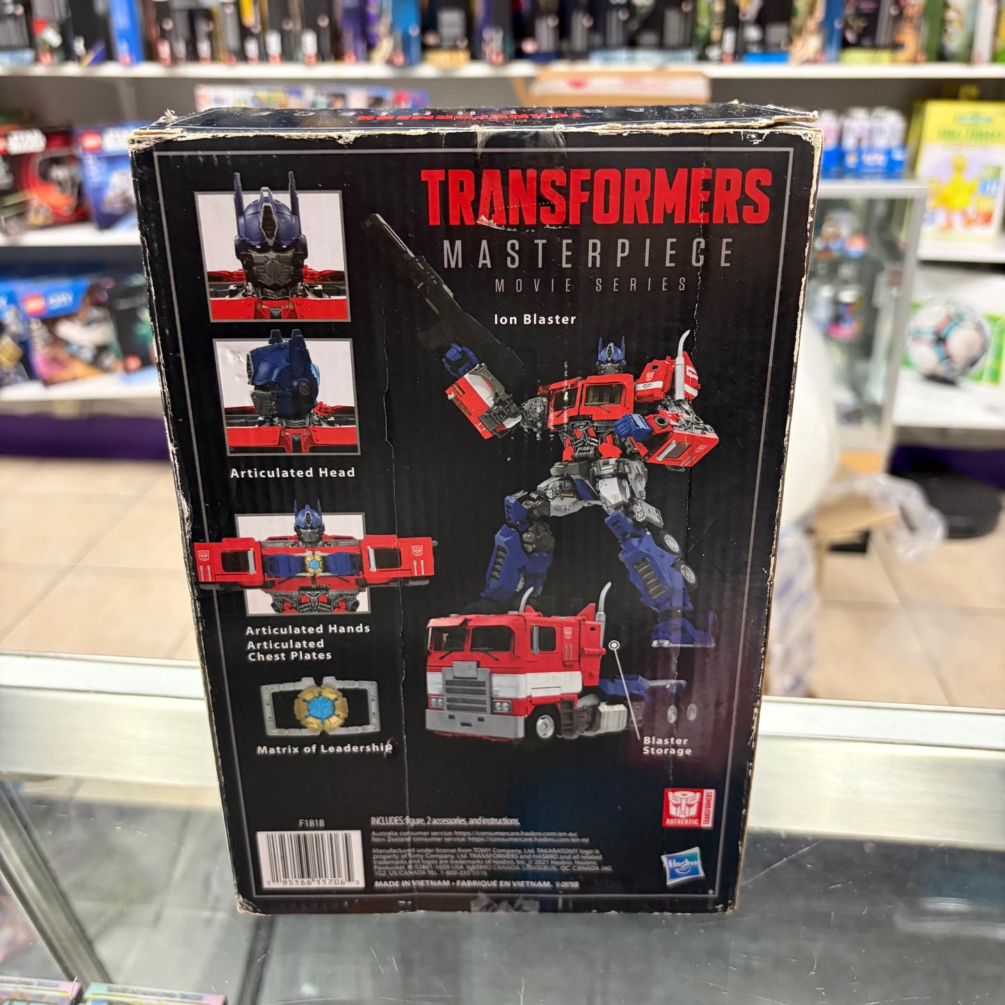 TRANSFORMERS MASTERPIECE MPM-12 BB OPTIMUS ACTION FIGURE RE-RUN