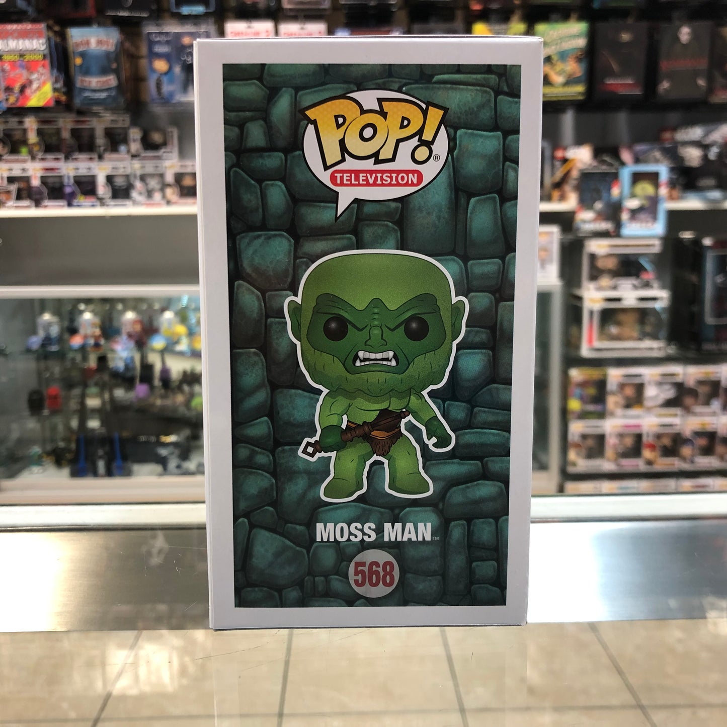 Funko Pop! Television - Masters of the Universe - Moss Man - Toys R Us - Flocked
