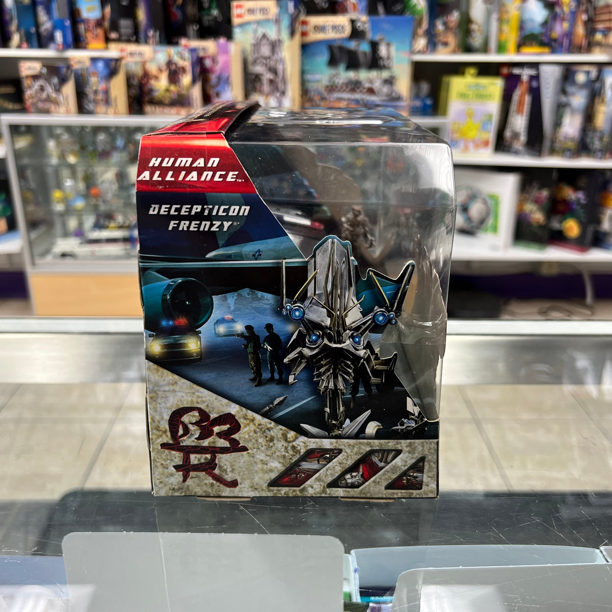 Transformers - Human Alliance - Barricade w/ Frenzy Figure Set - 2009