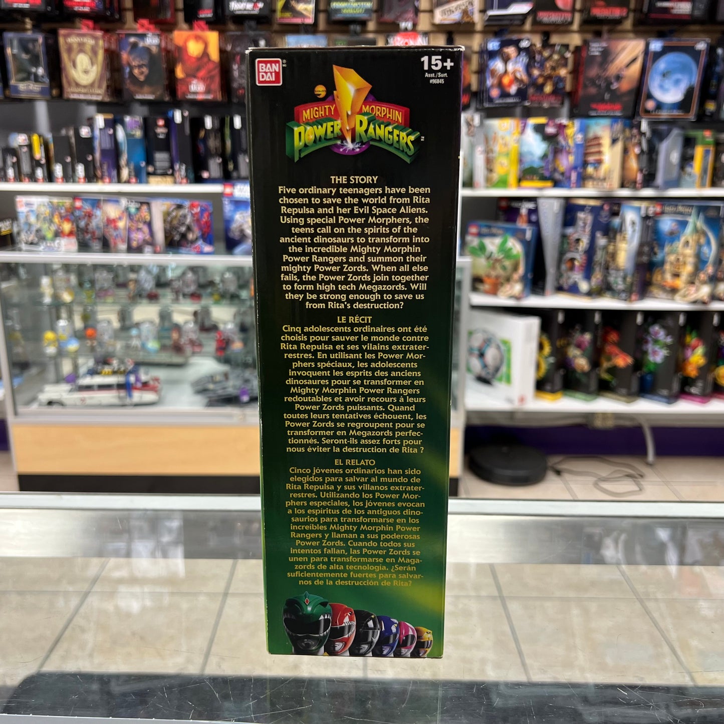Mighty Morphin Power Rangers Legacy - Green Dragonzord - 2014
