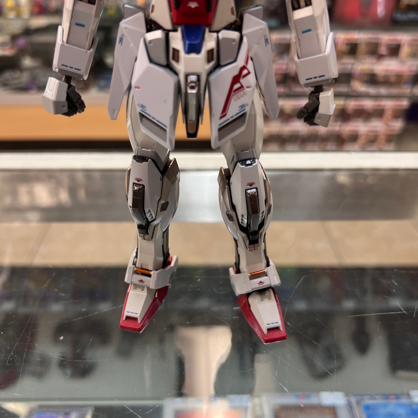 Bandai Metal Build Gundam SEED Aile Strike Gundam Figure (OPEN BOX)