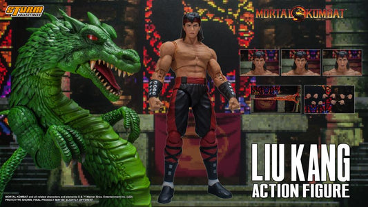 Storm Collectibles - Mortal Kombat VS Series Liu Kang and Dragon 1/12 Scale Action Figure Set