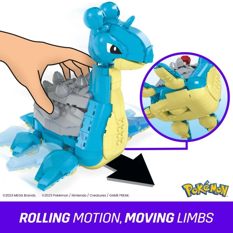Pokémon Mega Construx Wonder Builder Motion Lapras