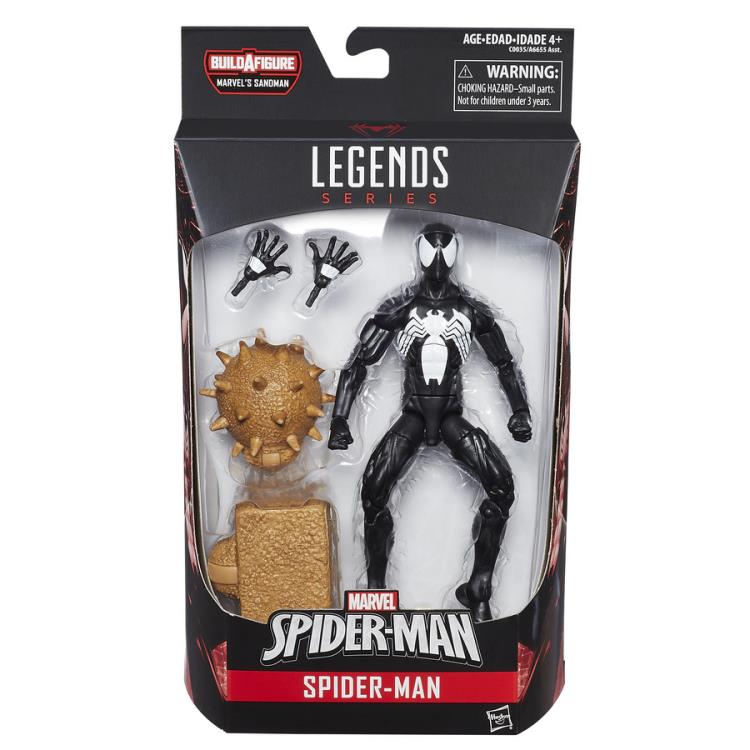 Marvel Legends - Spider-Man (symbiote) - Sandman BAF