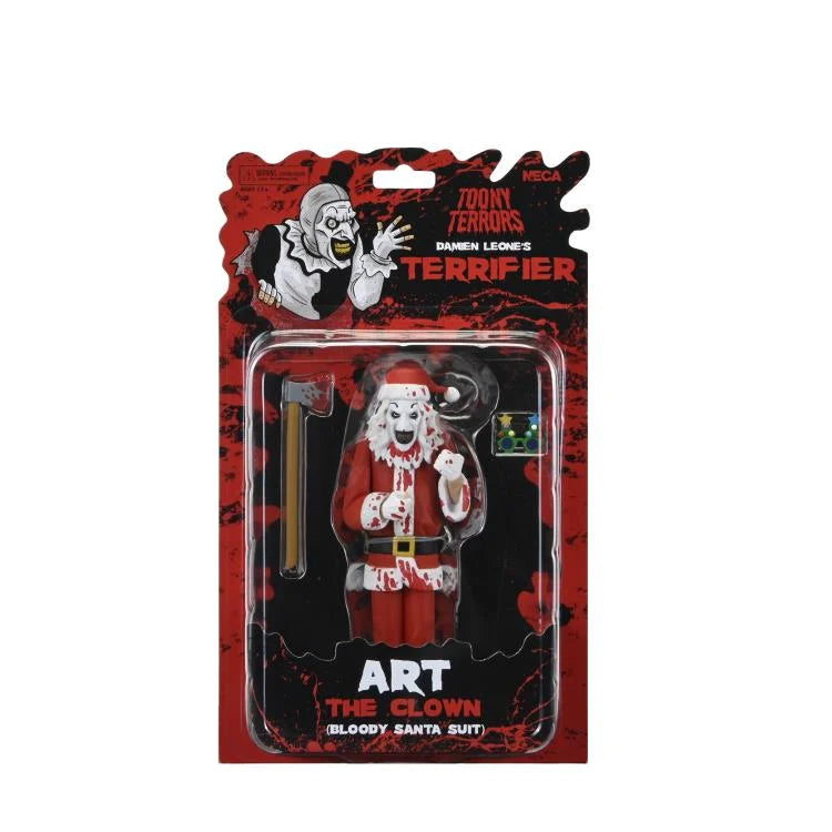 NECA - Terrifier - Toony Terrors Santa Suit Art the Clown (Bloody Version)