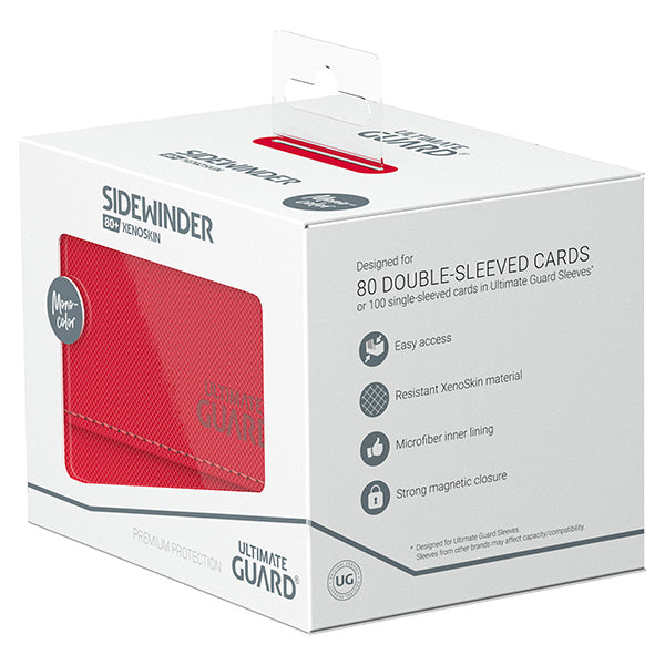 Deck Case: SideWinder 80+ Standard Size Monocolor - Red