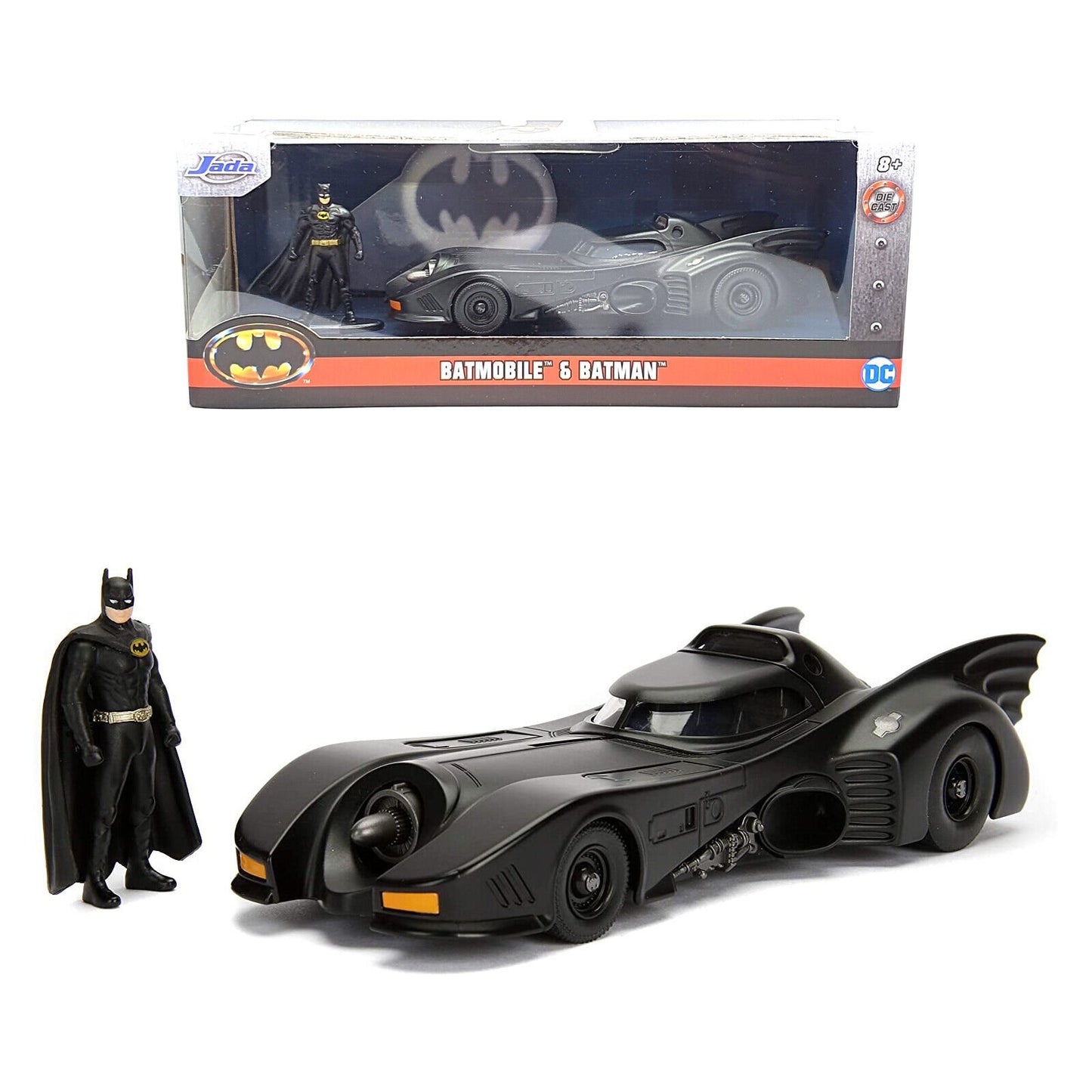Hollywood Rides - Batman 1989 Batmobile & Batman - (1:32 scale) 2020