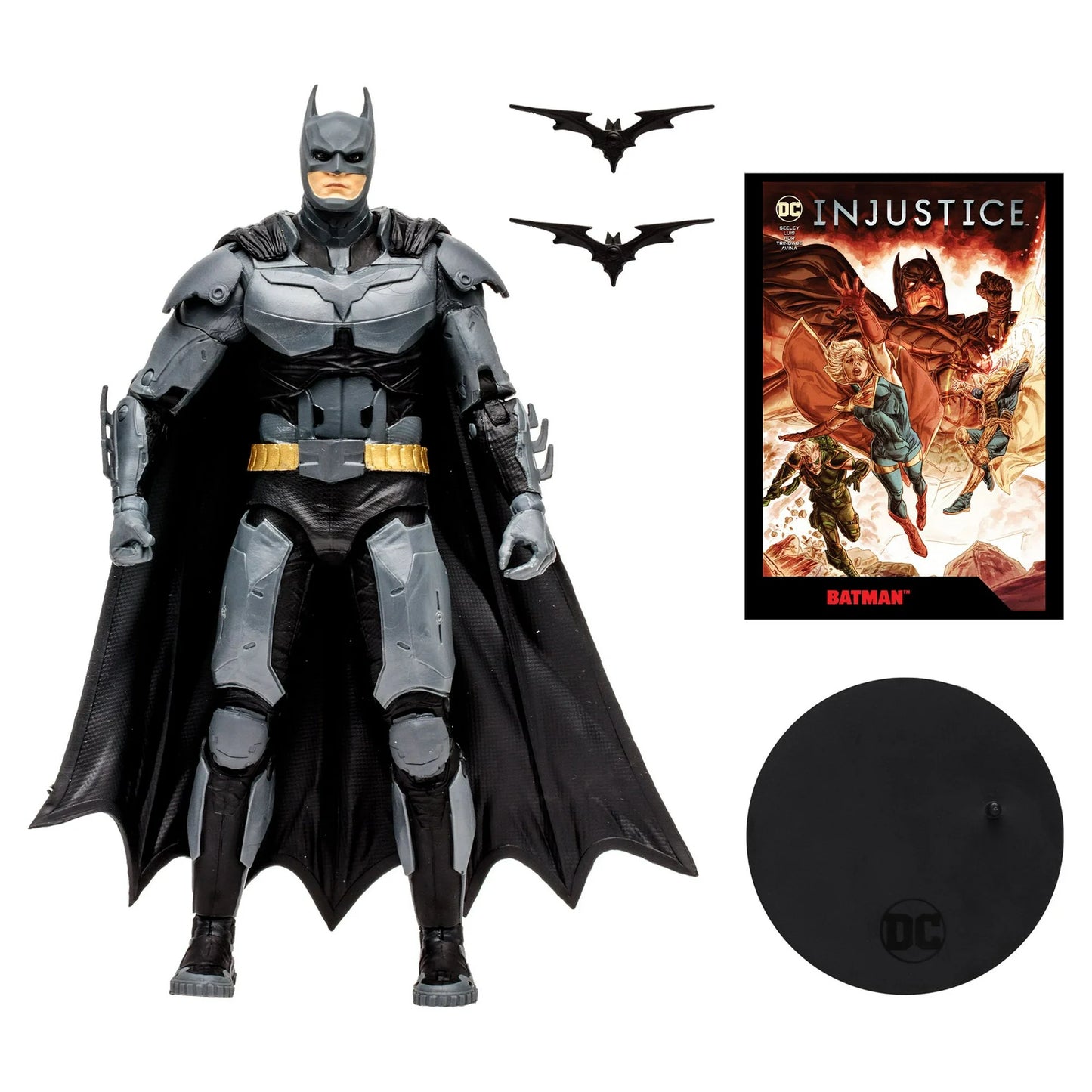 McFarlane Toys DC Direct - Batman 7" Figure with Comic (Injustice 2)