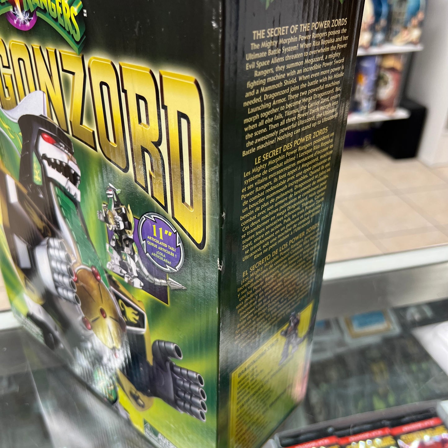 Mighty Morphin Power Rangers Legacy - Green Dragonzord - 2014