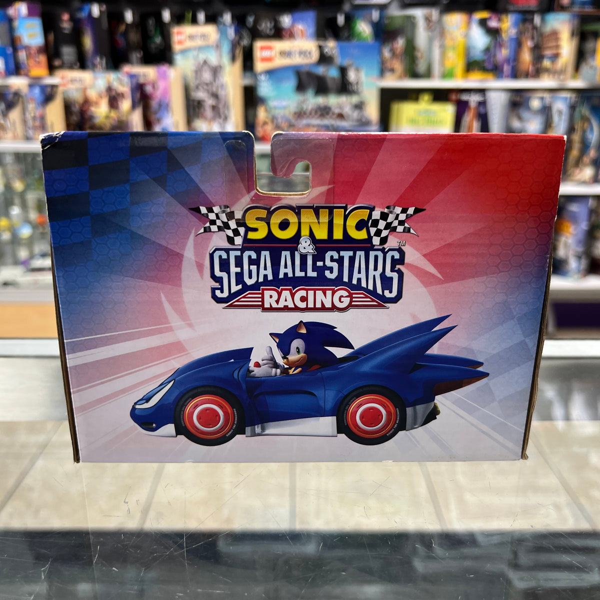 Sonic The Hedgehog - Sega All-Stars Racing - Shadow w/ Dark Rider Motorcycle - 2010