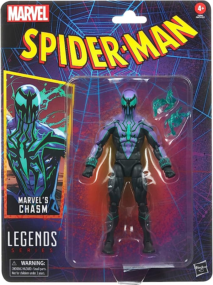 Marvel Legends Series Chasm, Spider-Man Legends Collectible 6 Inch Action Figure