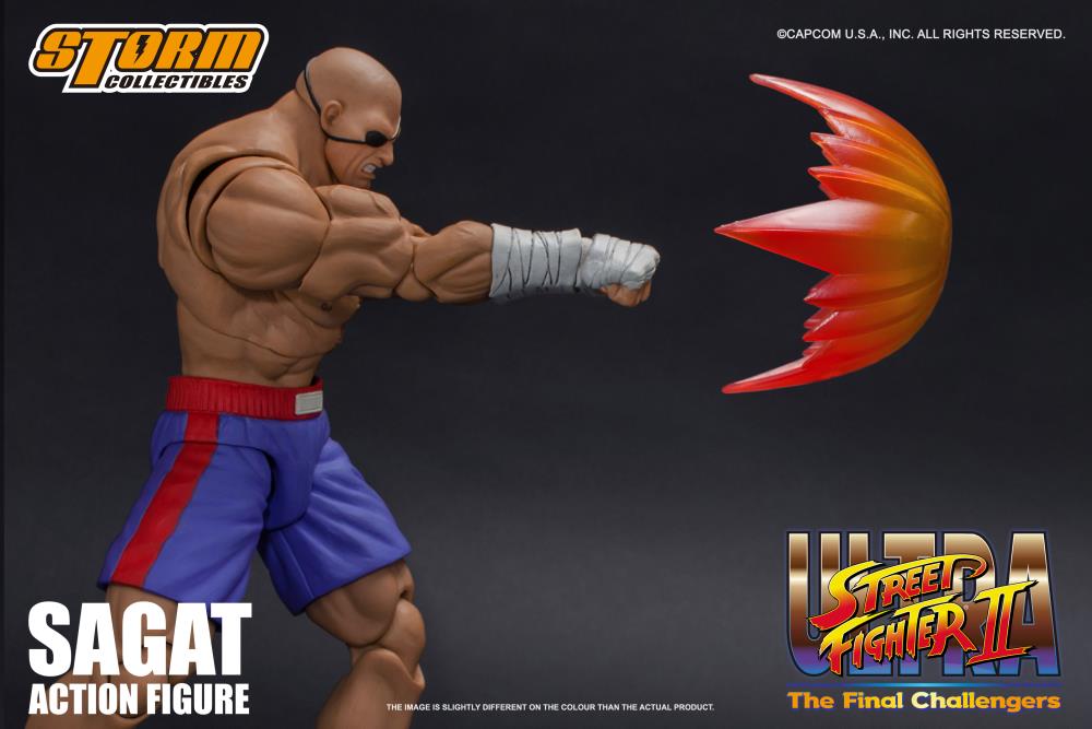 Storm Collectibles - Street Fighter II Sagat 1/12 Scale Figure (OPEN BOX)