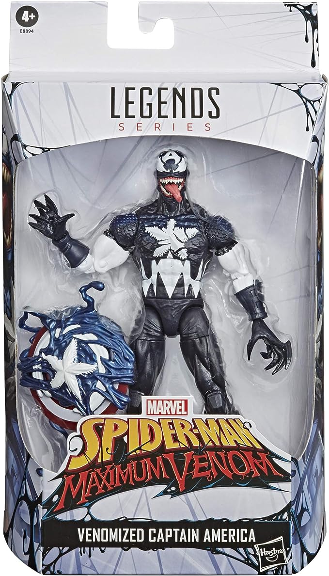 Marvel Legends - Venomized Captain America - Action Figure - 6in