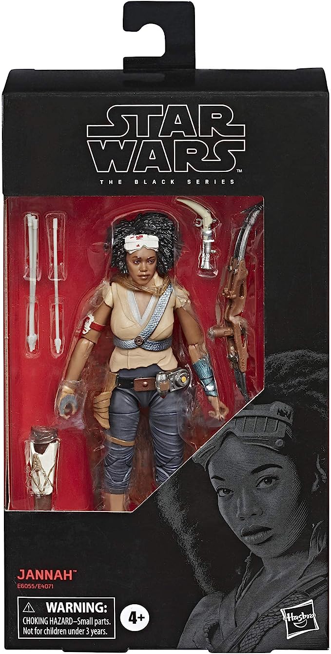 STAR WARS The Black Series Jannah Toy 6" Scale The Rise of Skywalker Collectible Action Figure