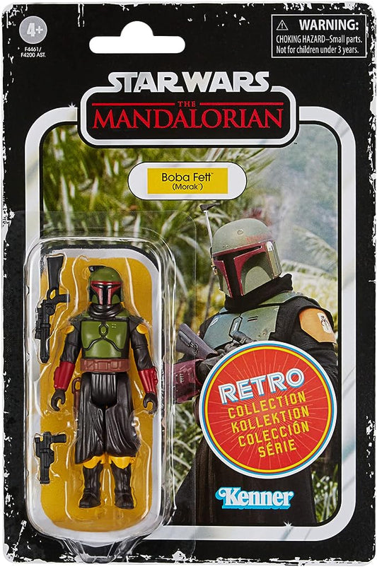 STAR WARS Retro Collection Boba Fett (Morak) Toy 3.75-Inch-Scale The Mandalorian