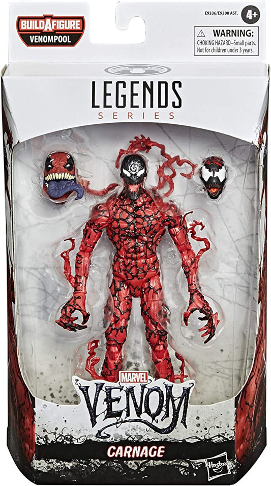 Marvel Legends Series Venom 6-inch Collectible Action Figure - Carnage