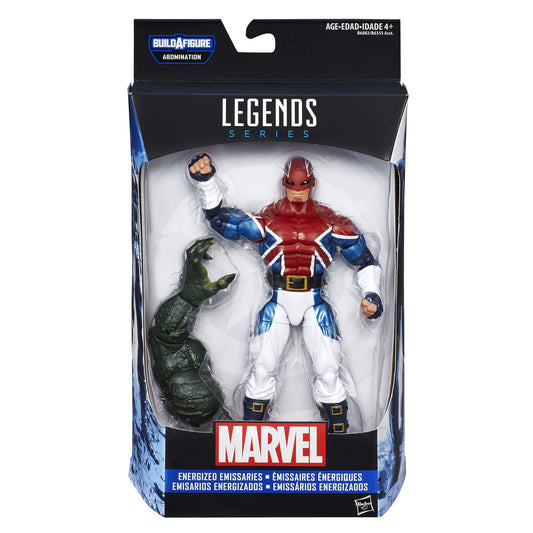 Marvel Legends Energized Emissaries - Captain Britain - Abomination Wave