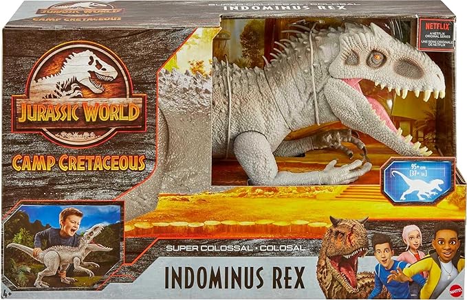 Jurassic World Camp Cretaceous - Super Colossal Indominus Rex - Action Figure