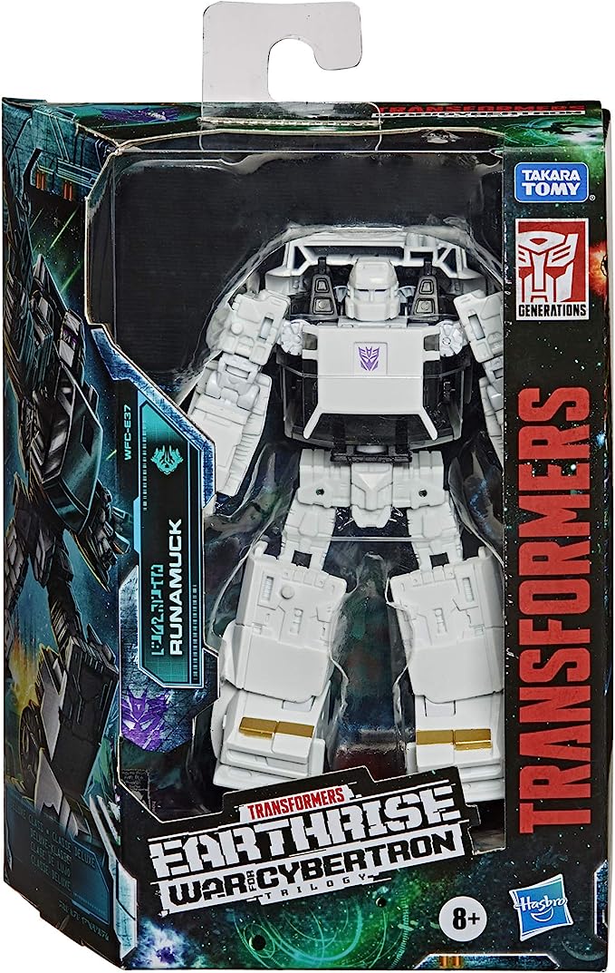 Transformers Toys Generations War for Cybertron: Earthrise Deluxe WFC-E37 Fan-Voted Runamuck Action Figure