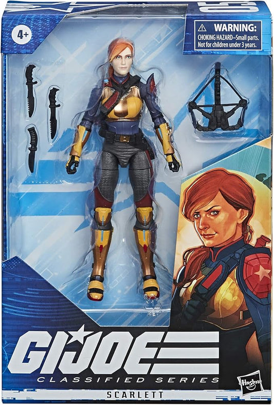 G.I. Joe Classified Series - Scarlett - 05 (Blue Deco/Lighter Hair)