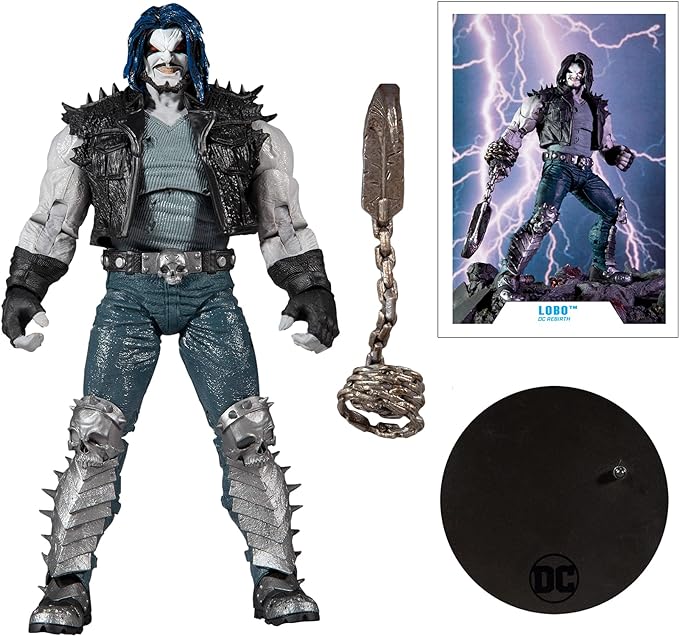 McFarlane Toys DC Multiverse Lobo (DC Rebirth) 7" Action Figure