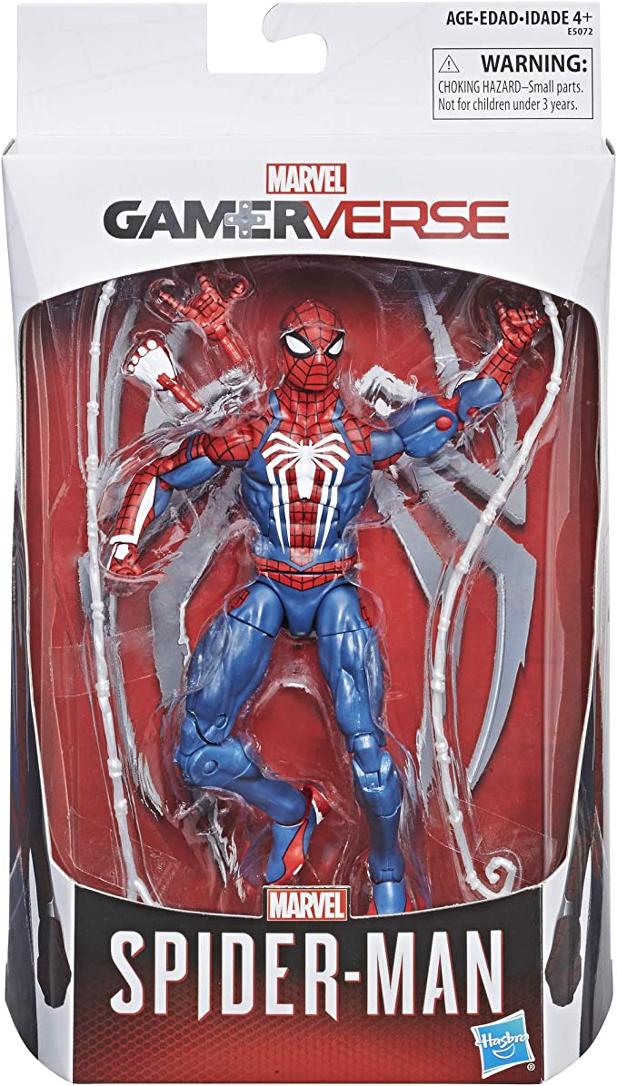 Marvel Legends Gamerverse Spider-Man - PS4 - 6 Inch Action Figure - OPENED
