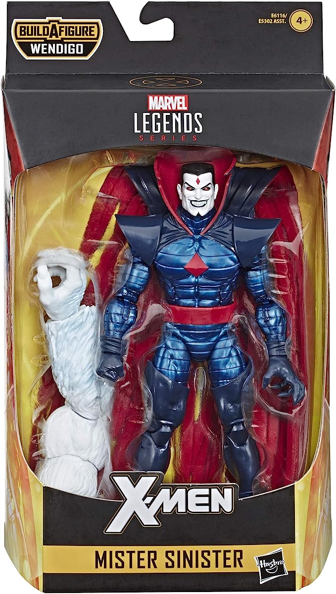 Marvel Classic Hasbro Legends Series 6" Collectible Action Figure Mister Sinister Toy (X-Men/X-Force Collection)