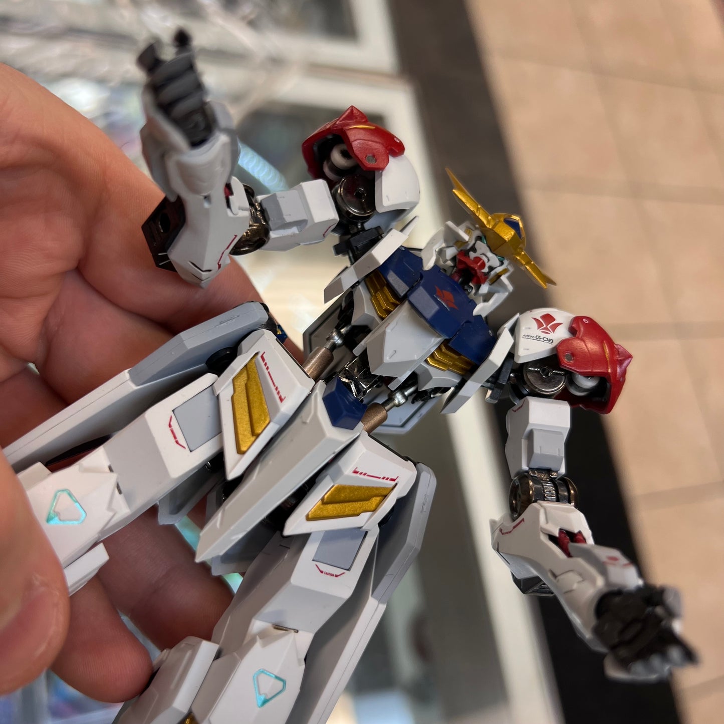 Bandai Metal Robot Spirits Gundam Barbatos Lupus Figure (Gundam: Iron-Blooded Orphans) - ASW-G-08 [OPEN BOX]