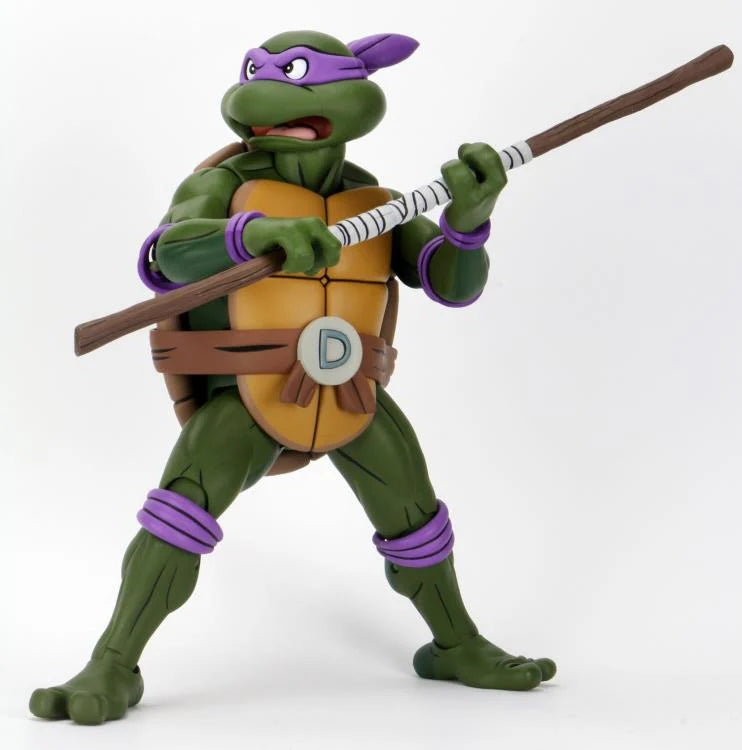 NECA - Teenage Mutant Ninja Turtles - (Animated Series) - Donatello - 1/4 Scale Figure