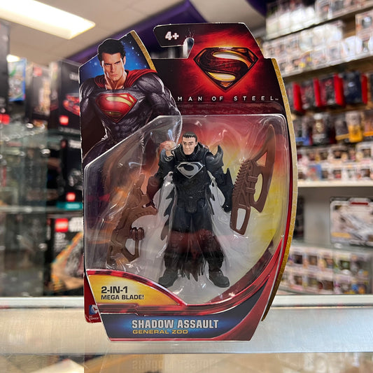 DC Mattel Superman Man of Steel - Shadow Assault General Zod (2013)