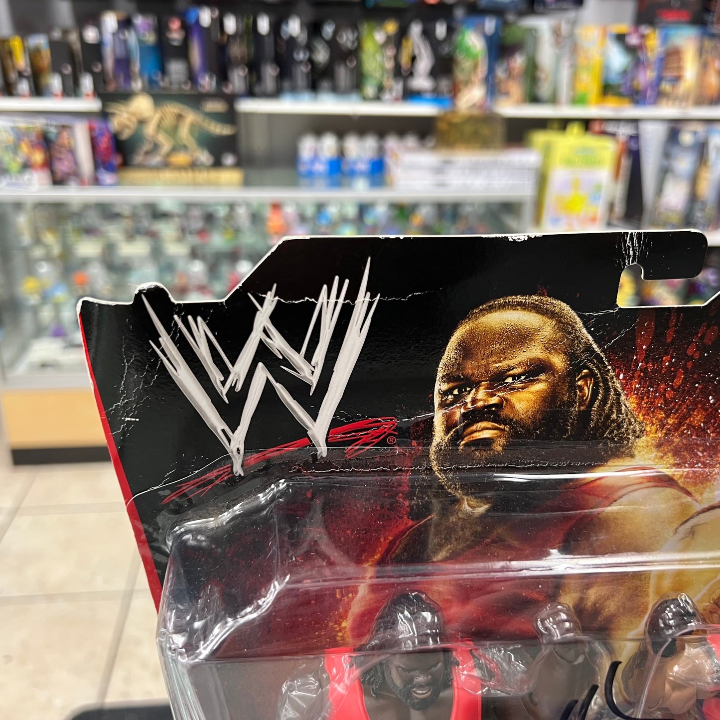 WWE Wrestling Battle Pack - Mark Henry & MVP Action Figure 2-Pack - Series 6 - MVP AUTOGRAPH (NO C.O.A.) SEE PICS!