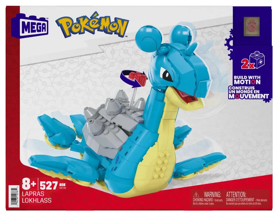 Pokémon Mega Construx Wonder Builder Motion Lapras