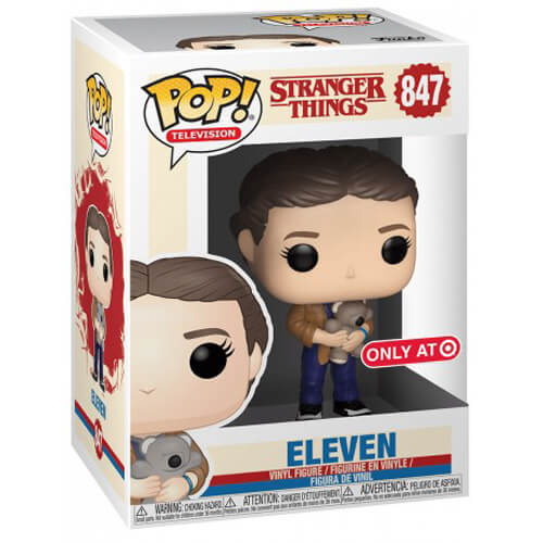 Funko Pop! Television Stranger Things Eleven with Teddy Bear 847