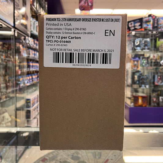 Pokémon TCG: 25th Anniversary First Partner Pack Sinnoh (July) Sealed Case (12x Packs)