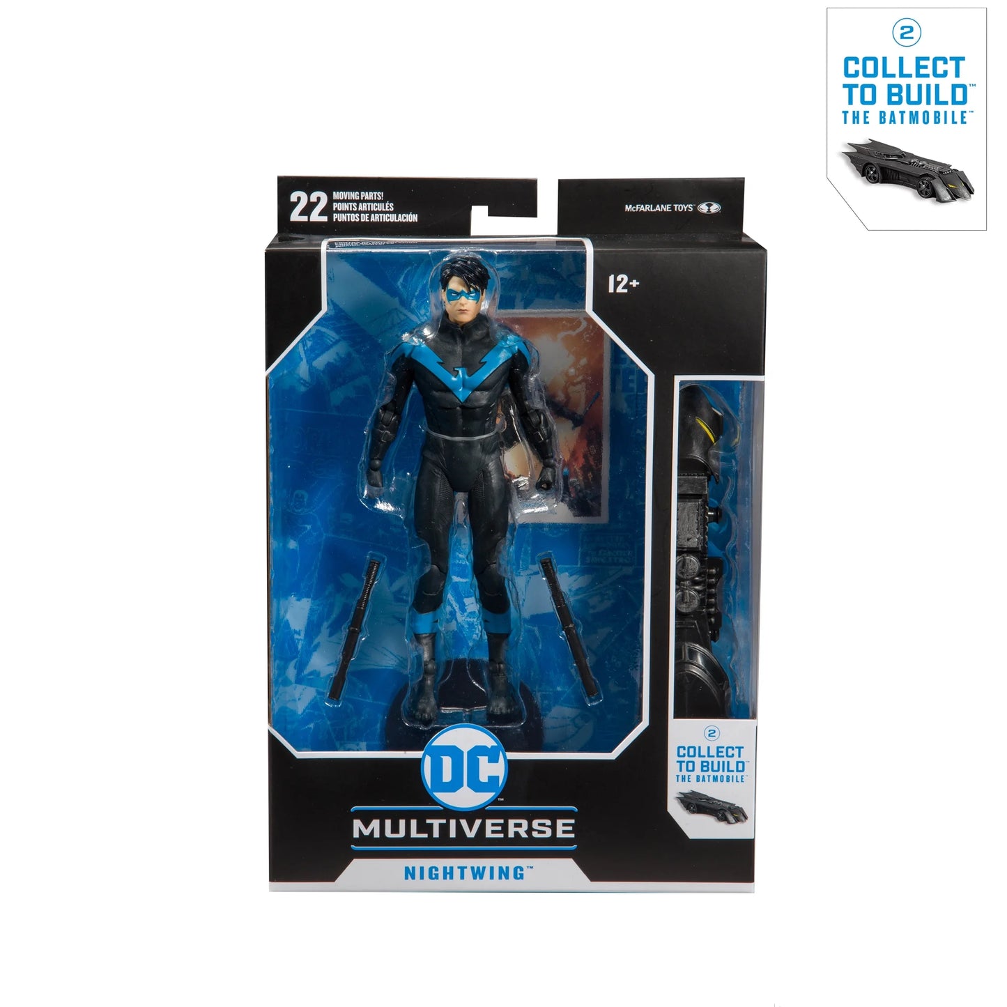 McFarlane Toys DC Multiverse - Nightwing - Better Than Batman - Batmobile BAF