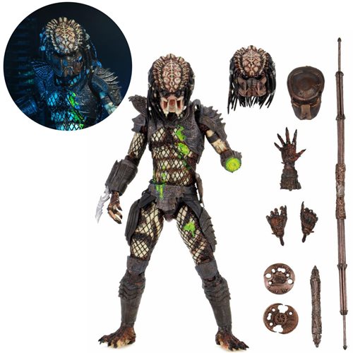 NECA - Predator Ultimate Battle Damaged City Hunter 7-Inch Scale Action Figure