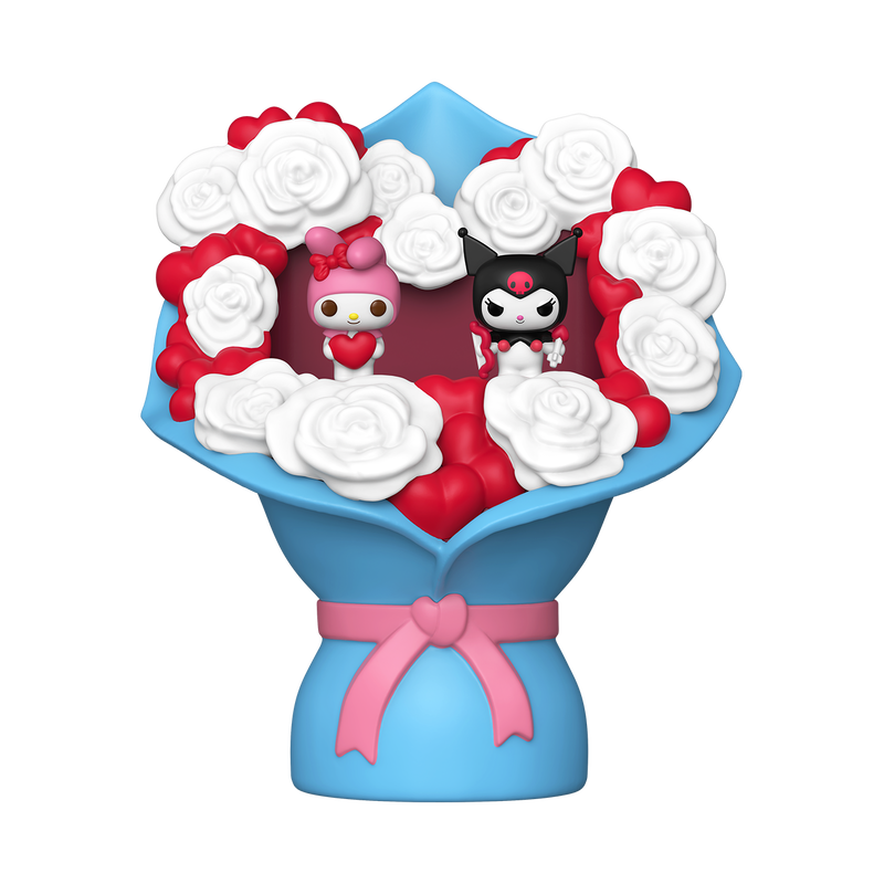 Funko Bitty Pop! Bouquet - My Melody and Kuromi - 3pc (Valentine)