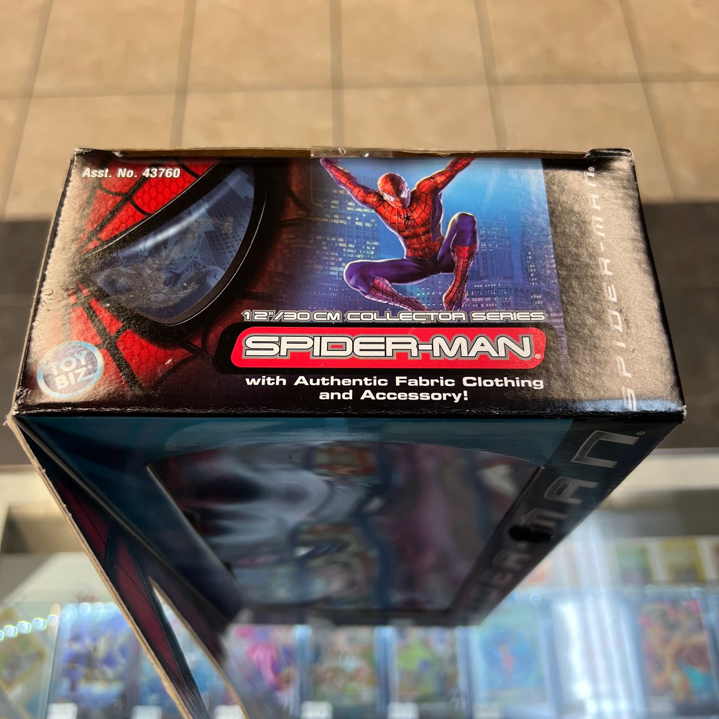 Toybiz 12in - Spider-Man Collector Series with Authentic Fabric Clothing (2001)