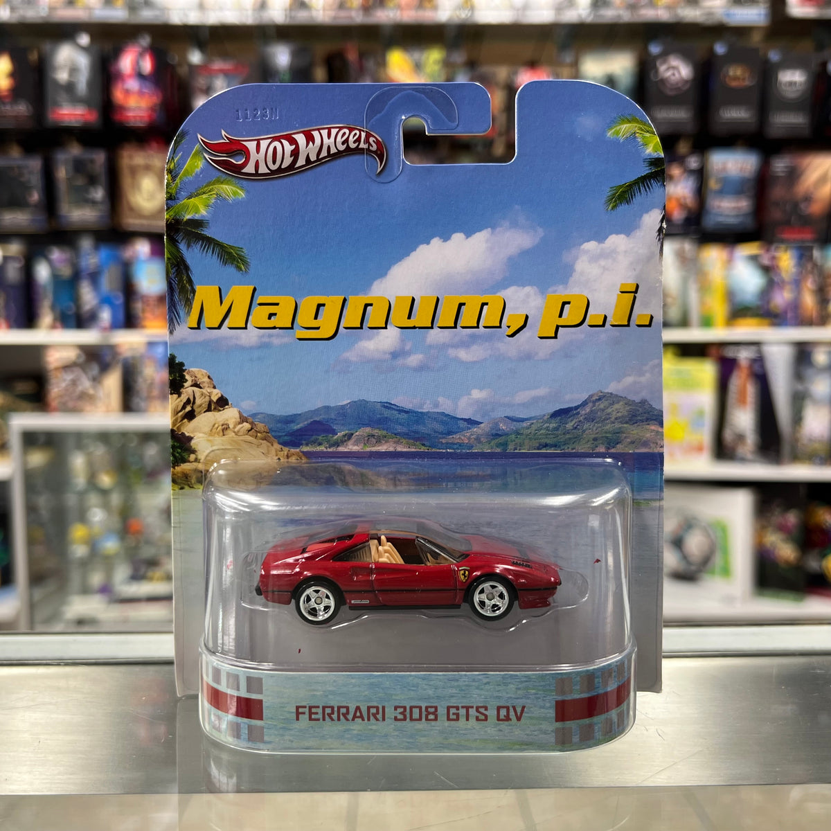 Hot Wheels - Retro Entertainment - Magnum P.I. - Ferrari 308 GTS QV (2012) *SEE PHOTOS*