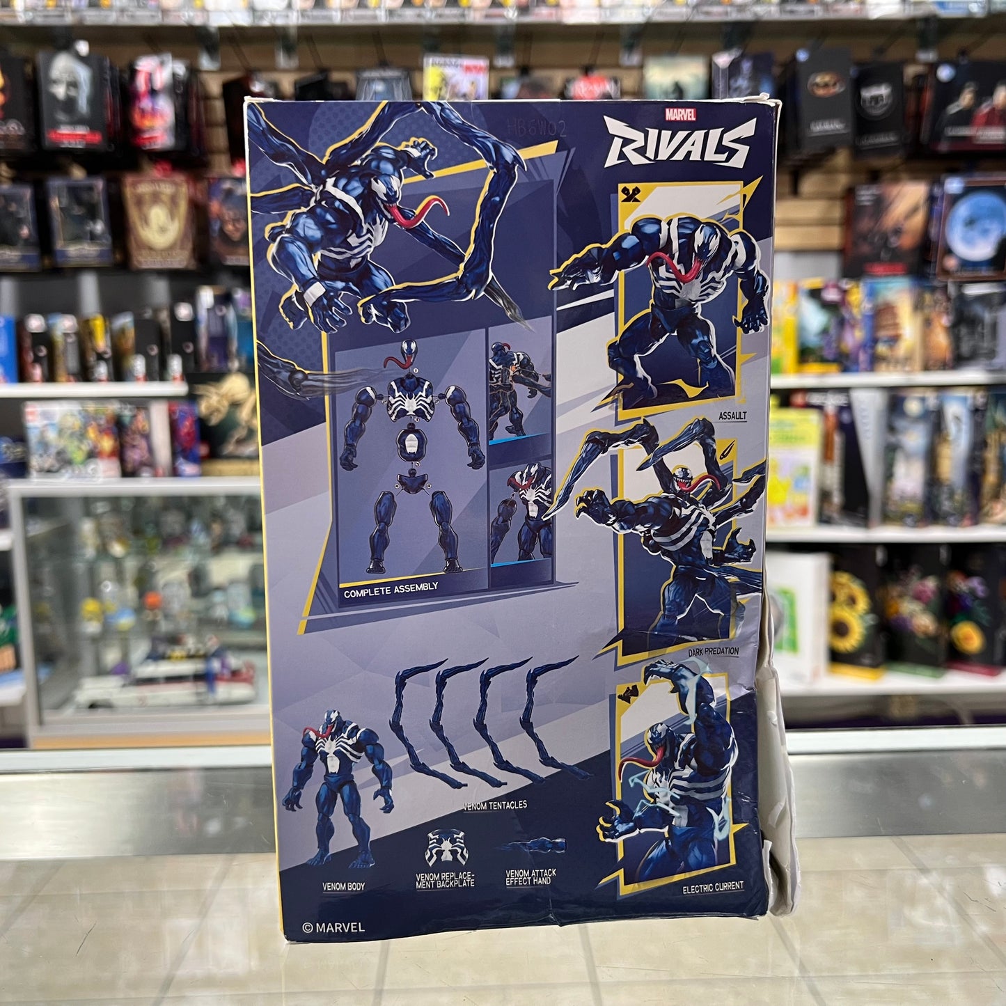 Blokees - Marvel Rivals Champion Class - Venom Model Kit - MAJOR BOX DAMAGE (SEE PICS)