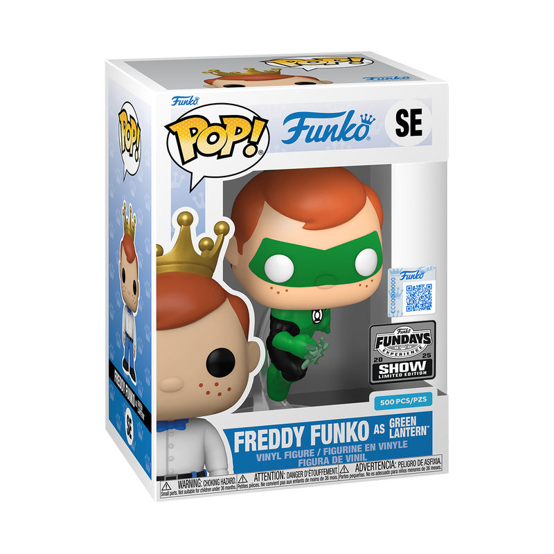 Funko Pop! SE - Freddy Funko as Green Lantern - 2025 Fundays Exclusive - ONLINE LIMITED EDITION 1000pcs