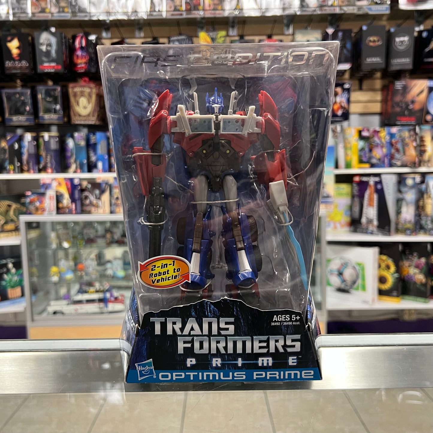 Transformers - First Edition - Optimus Prime 001 -- SEE PHOTOS