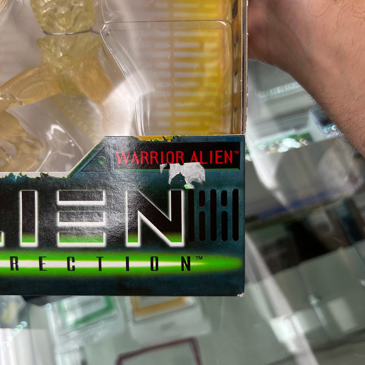 Alien Resurrection - Warrior Alien (Japanese Translucent Clear Variant) Kenner - 1998