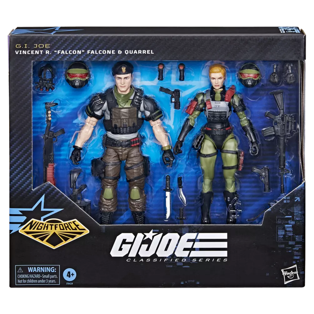 G.I. Joe Classified Series - Night Force - Vincent R. "Falcon" Falcone & Quarrel - #138
