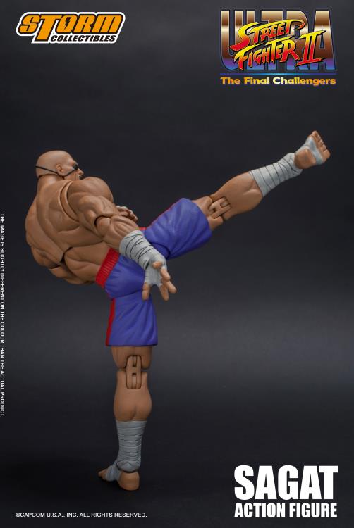 Storm Collectibles - Street Fighter II Sagat 1/12 Scale Figure (OPEN BOX)